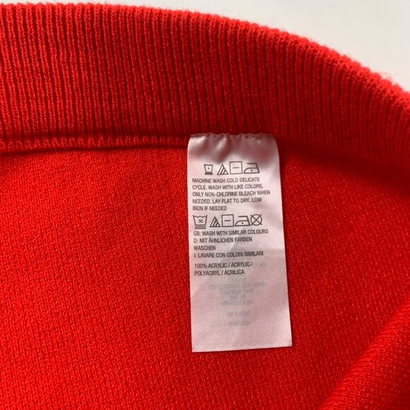 G.I.L.I. Red Soft Knitted Wide Leg Lounge Pant XL - Picture 4 of 6